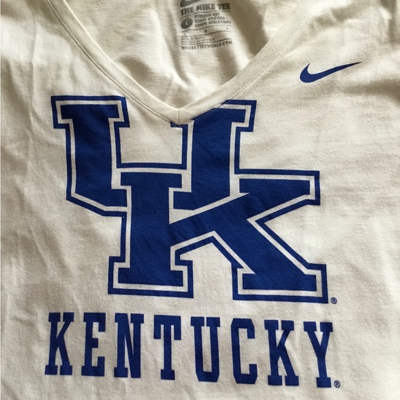 NIKE Women’s size LARGE UK KENTUCKY V NECK SHIRT - Picture 2 of 3